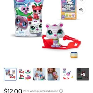 2 BRAND NEW PACKS LPS SLEIGH ALL DAY BLIND BAGS RETAILS $12/PACK